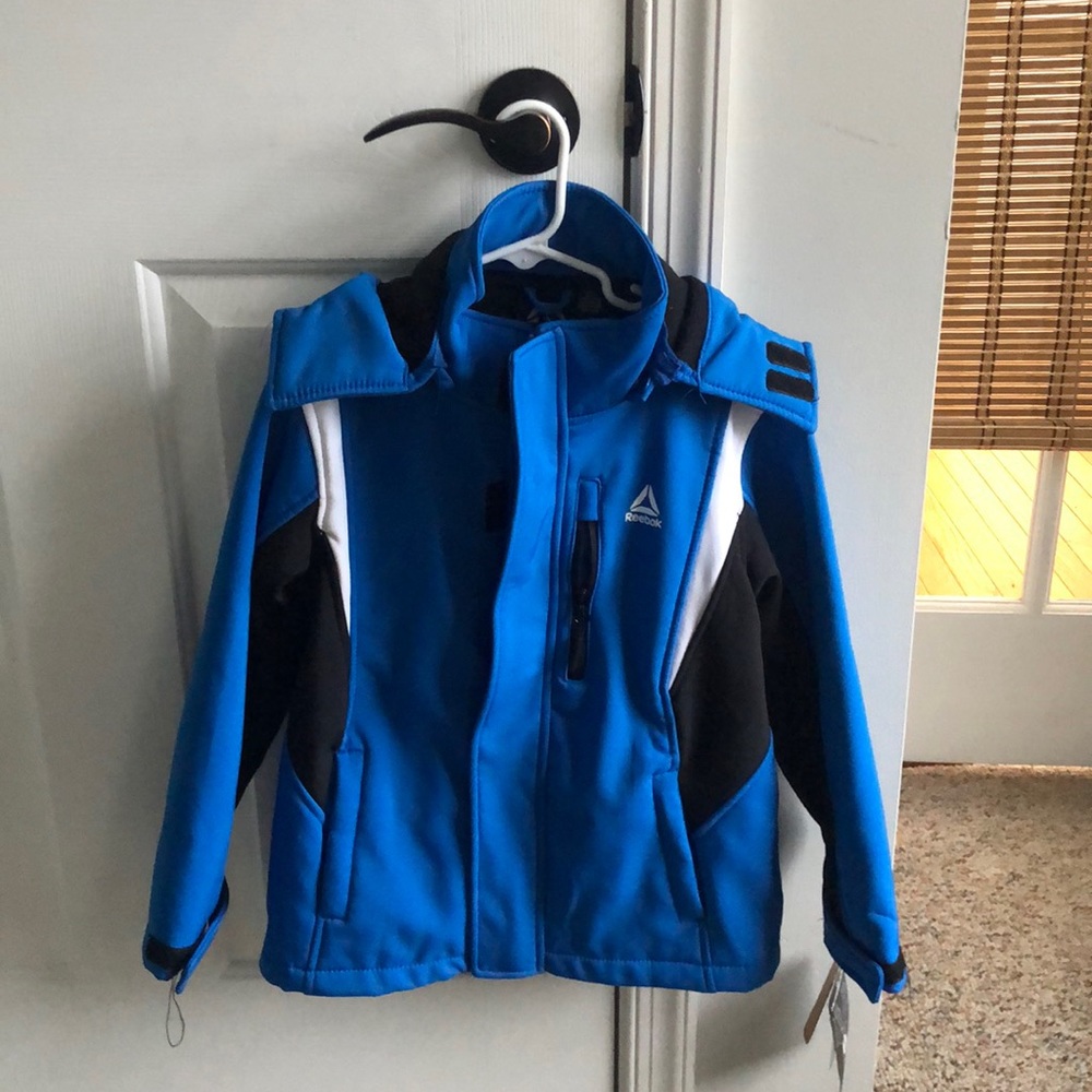 Black and blue Reebox new with tags jacket